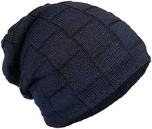 Carica l&#39;immagine nel visualizzatore di Gallery, Cappello invernale unisex in maglia con morbido interno