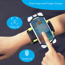 Carica l&#39;immagine nel visualizzatore di Gallery, Fascia da Polso e Braccio Sportiva Porta Cellulare Armband con Rotazione di 360°