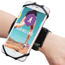 Carica l&#39;immagine nel visualizzatore di Gallery, Fascia da Polso e Braccio Sportiva Porta Cellulare Armband con Rotazione di 360°