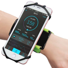 Carica l&#39;immagine nel visualizzatore di Gallery, Fascia da Polso e Braccio Sportiva Porta Cellulare Armband con Rotazione di 360°